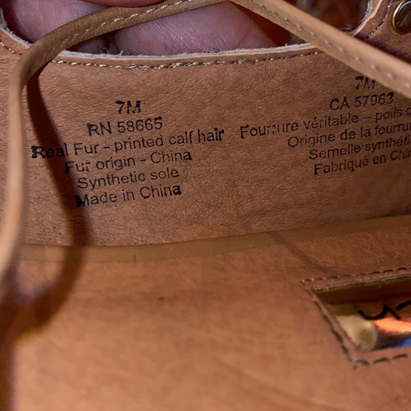 GENTLY USED HALOGEN OWEN GENUINE CALF HAIR FLATS - Picture 13 of 14